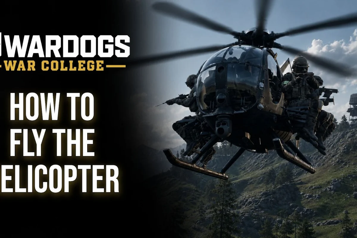 WARDOGS-Transporthubschrauber: Flug- und Panzertaktiken